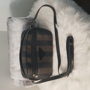RARE FIND!  Vintage Fendi Zebra Crossbody